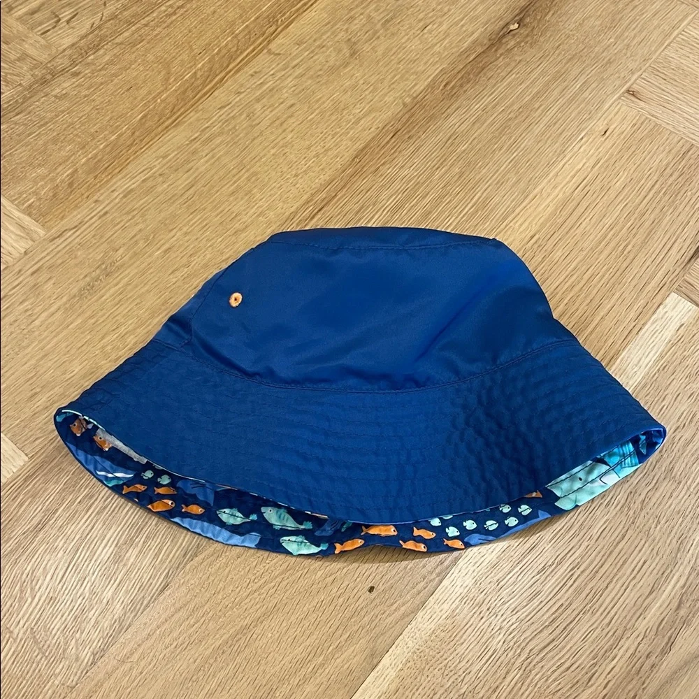 Lot of Three Reversible Swim Bucket Hats